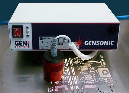 GENSONIC Ultra-Sonic Stencil Cleaner.